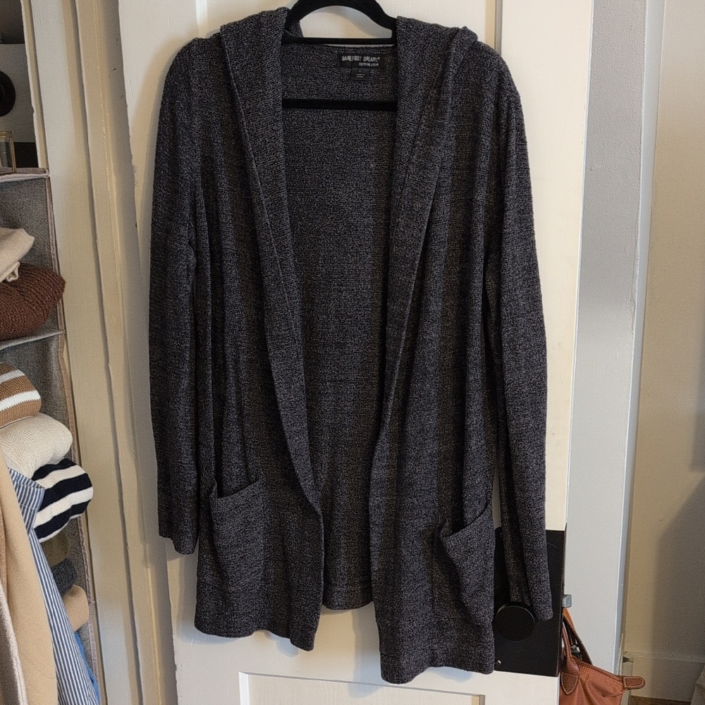 Barefoot Dreams Cozychic Lite Hooded Cardigan